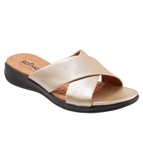 Softwalk Womens Tillman Gold Shoes (NWT) - Picture 2 of 7